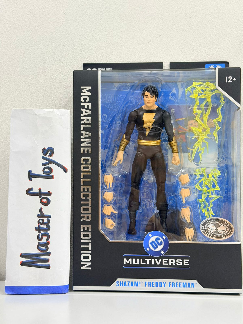 McFarlane Collector Edition DC Multiverse Shazam! Freddy Freeman #55 Platinum Edition - Ready Stock
