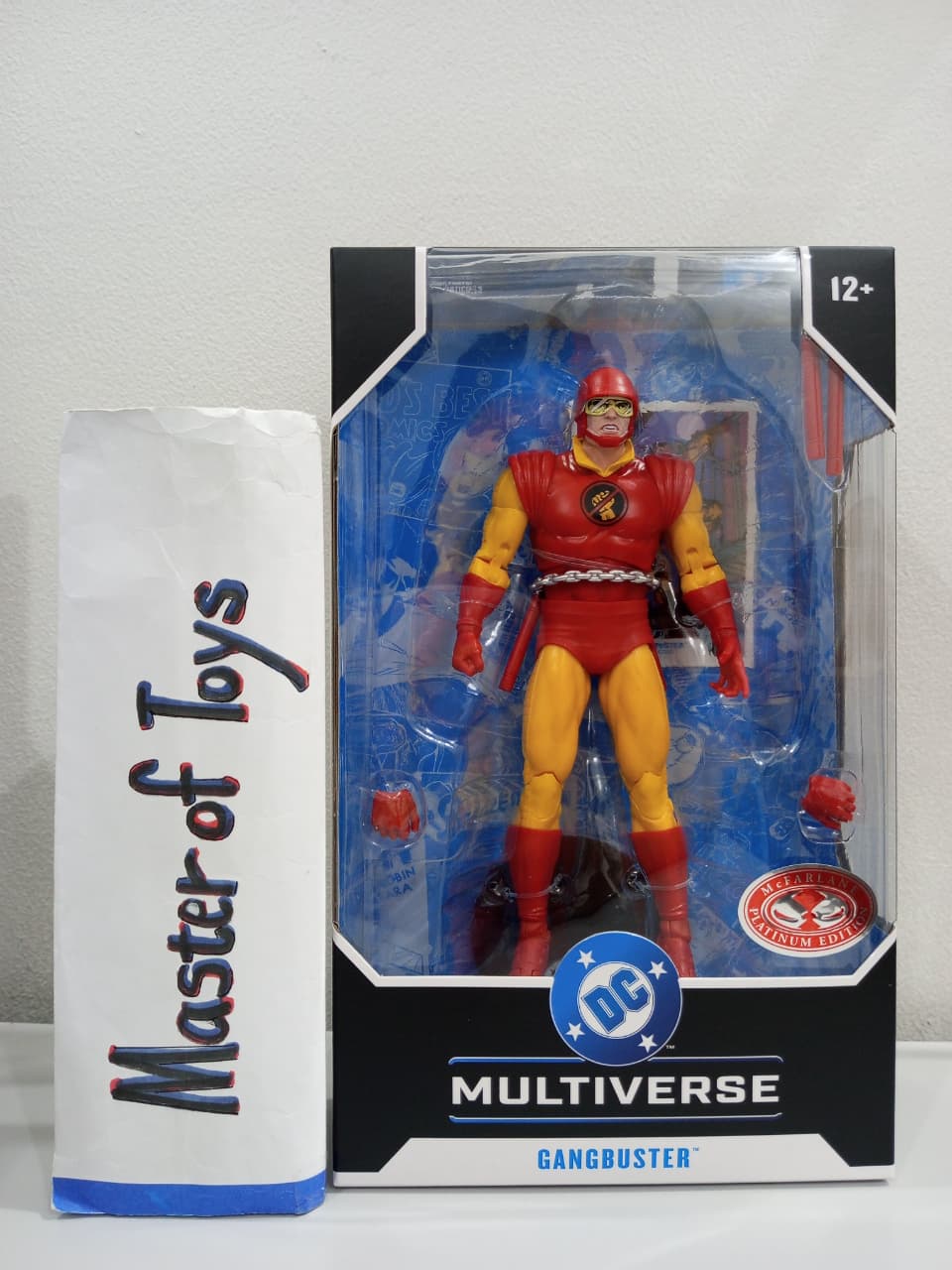 McFarlane DC Multiverse Batman Gangbuster (DC Classic) Red Platinum Edition - Ready Stock