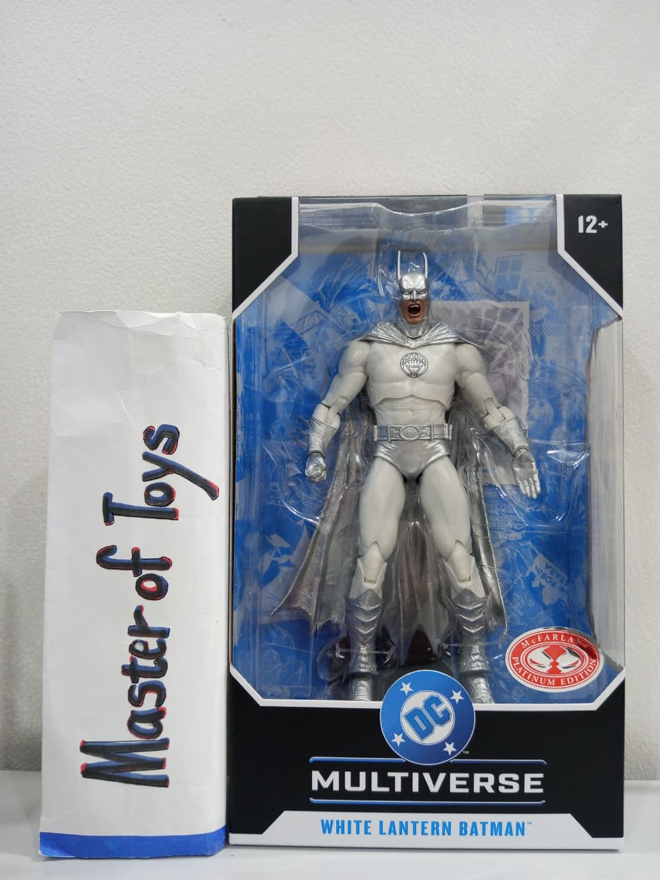 McFarlane DC Multiverse Batman White Latern Batman (Brightest Day) Red Platinum Edition - Ready Stock