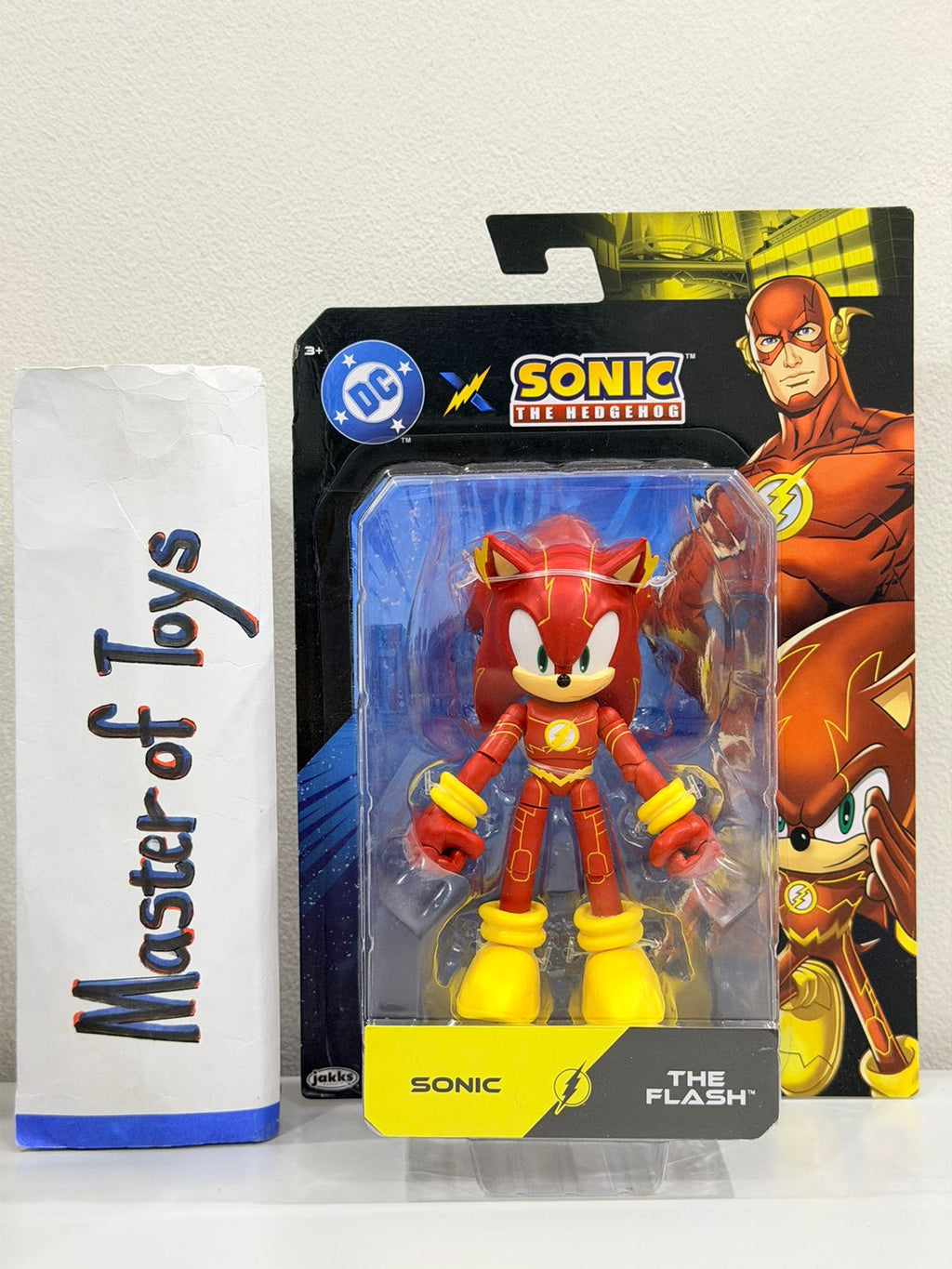 Jakks Sonic The Hedgehog DC X Sonic Sonic The Flash - Ready Stock