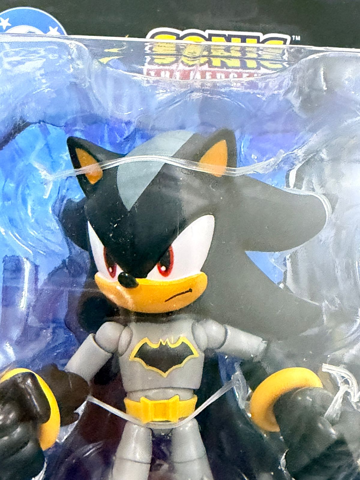 Jakks Sonic The Hedgehog DC X Sonic Shadow Batman - Ready Stock