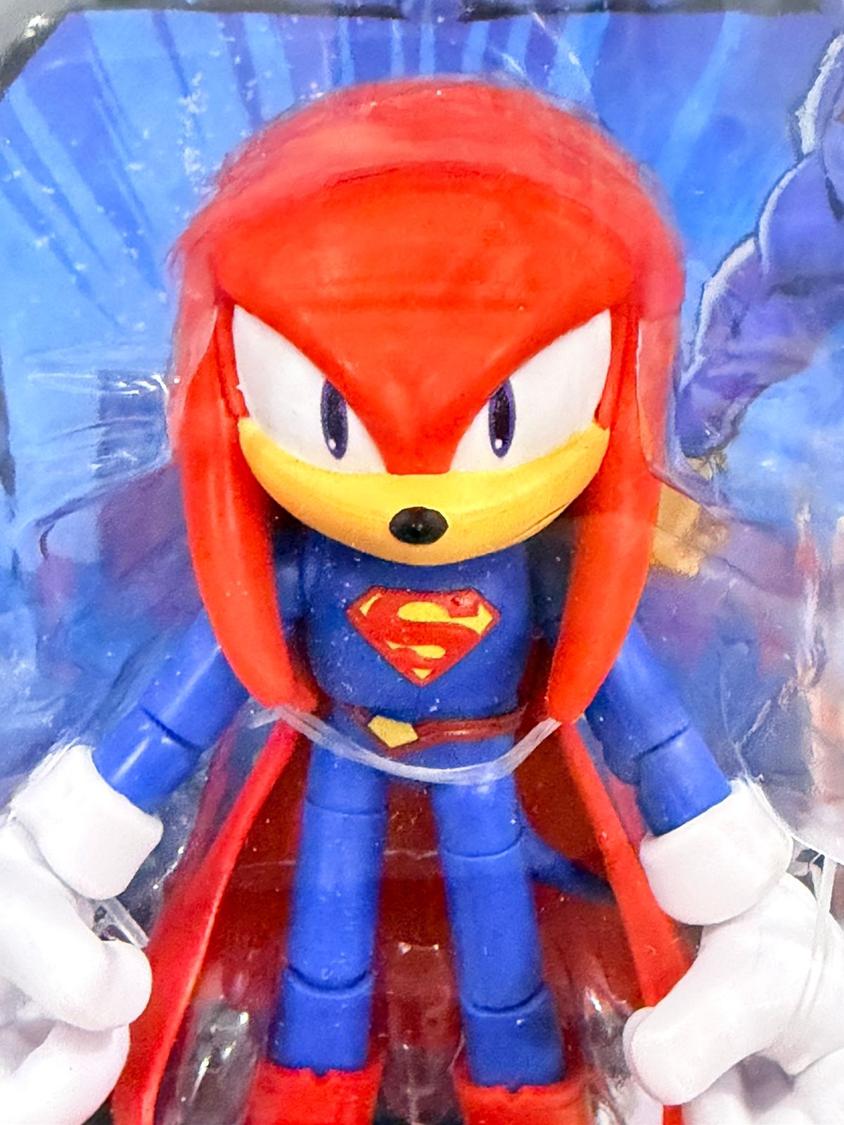 Jakks Sonic The Hedgehog DC X Sonic Knuckles Superman - Ready Stock