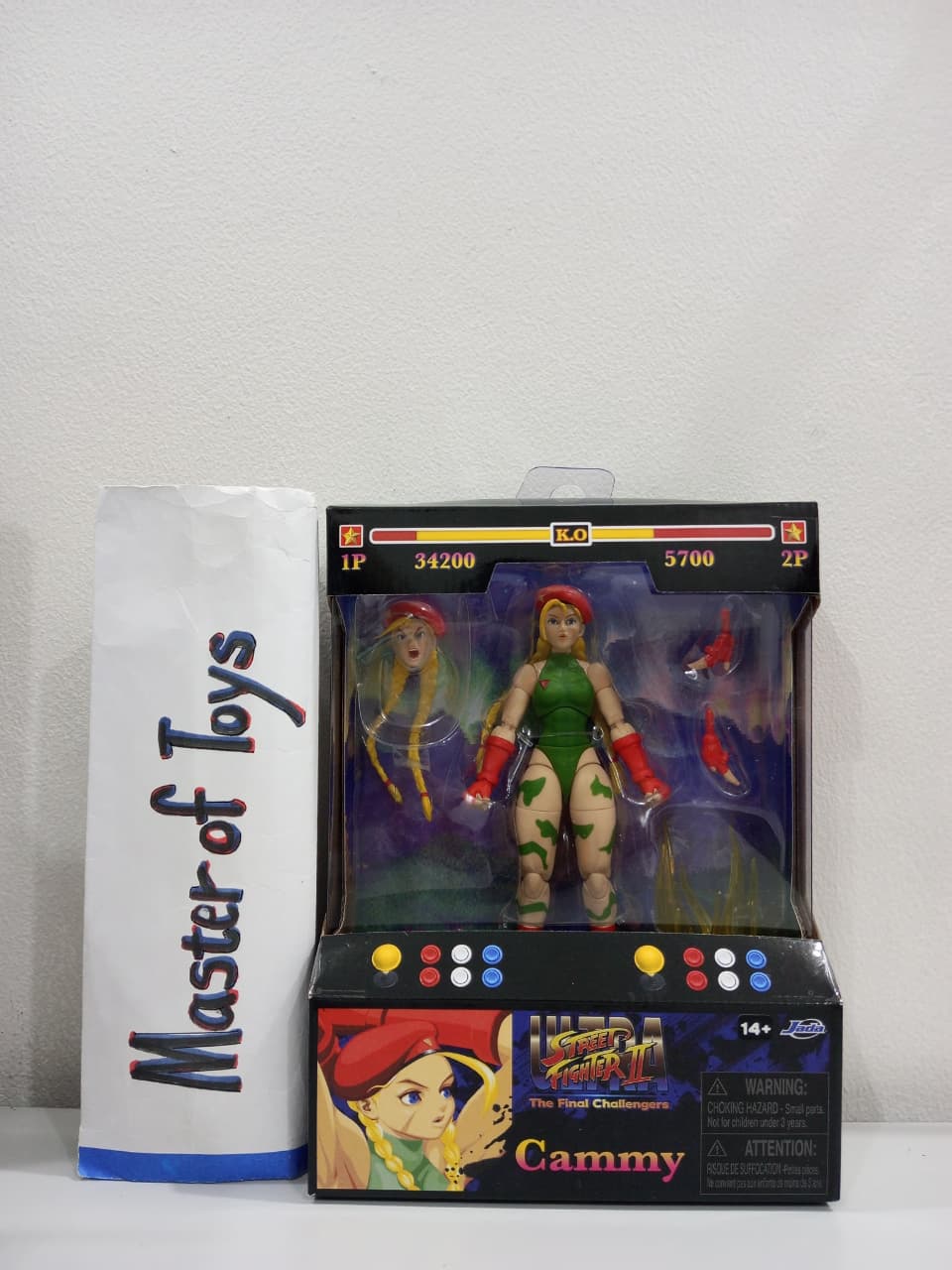 Jadatoys Ultra Street Fighter II The Final Challengers Cammy (Green)- Ready Stock