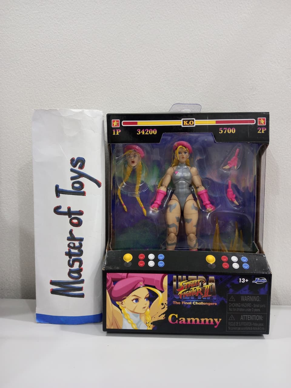 Jadatoys Ultra Street Fighter II The Final Challengers Cammy (silver)- Ready Stock