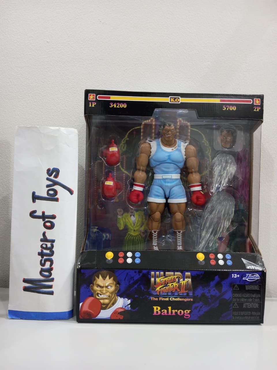 Jadatoys Ultra Street Fighter II The Final Challengers Balrog- Ready Stock