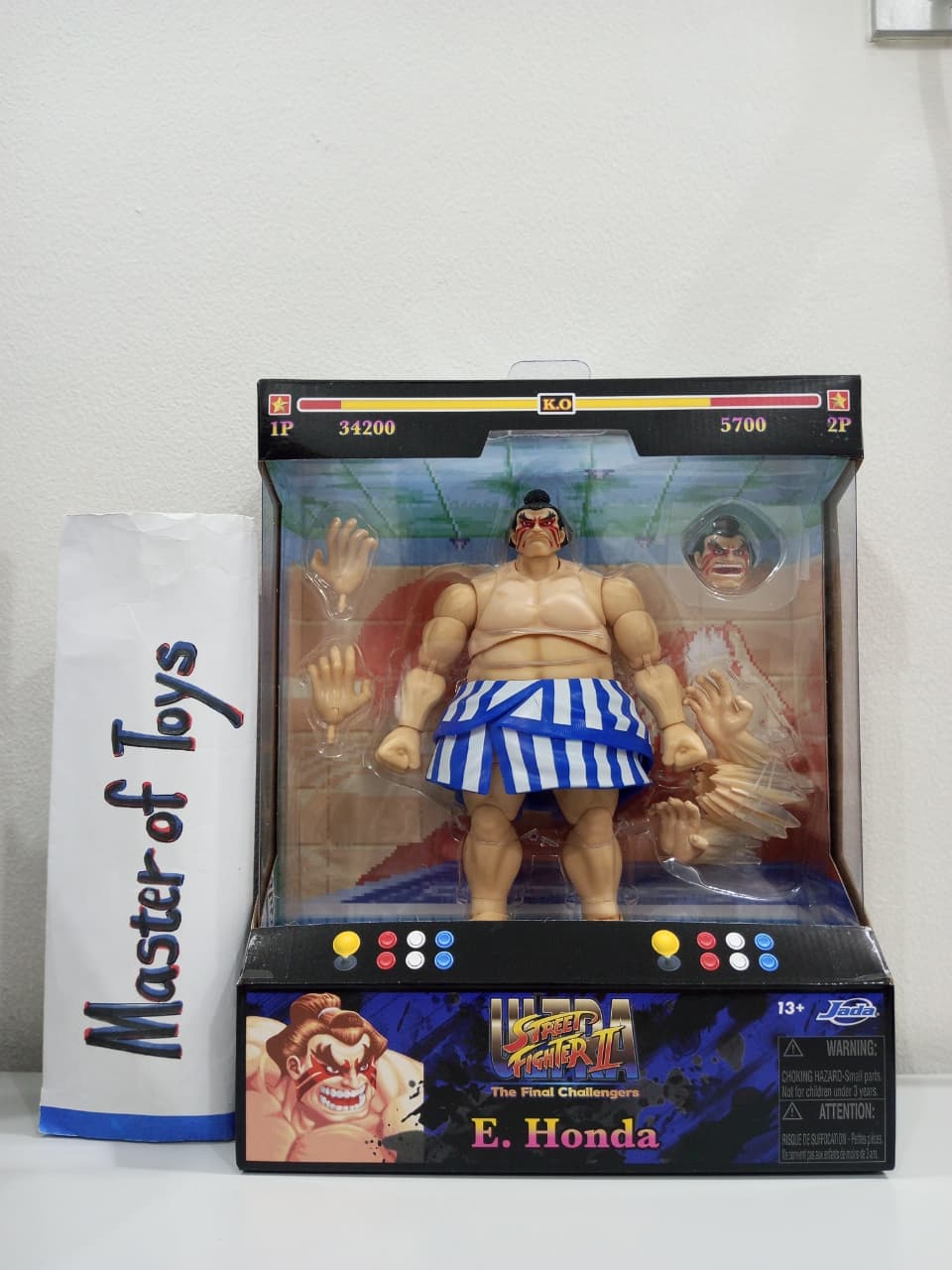 Jadatoys Ultra Street Fighter II The Final Challengers E Honda- Ready Stock