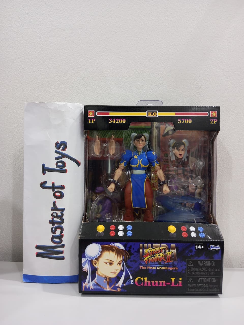 Jadatoys Ultra Street Fighter II The Final Challengers Chun-Li Blue - Ready Stock