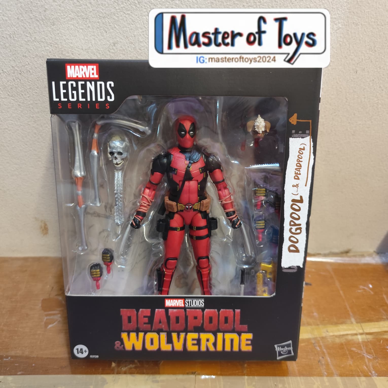 Hasbro Marvel Legends Deadpool & Wolverine Dogpool & Deadpool - Ready Stock