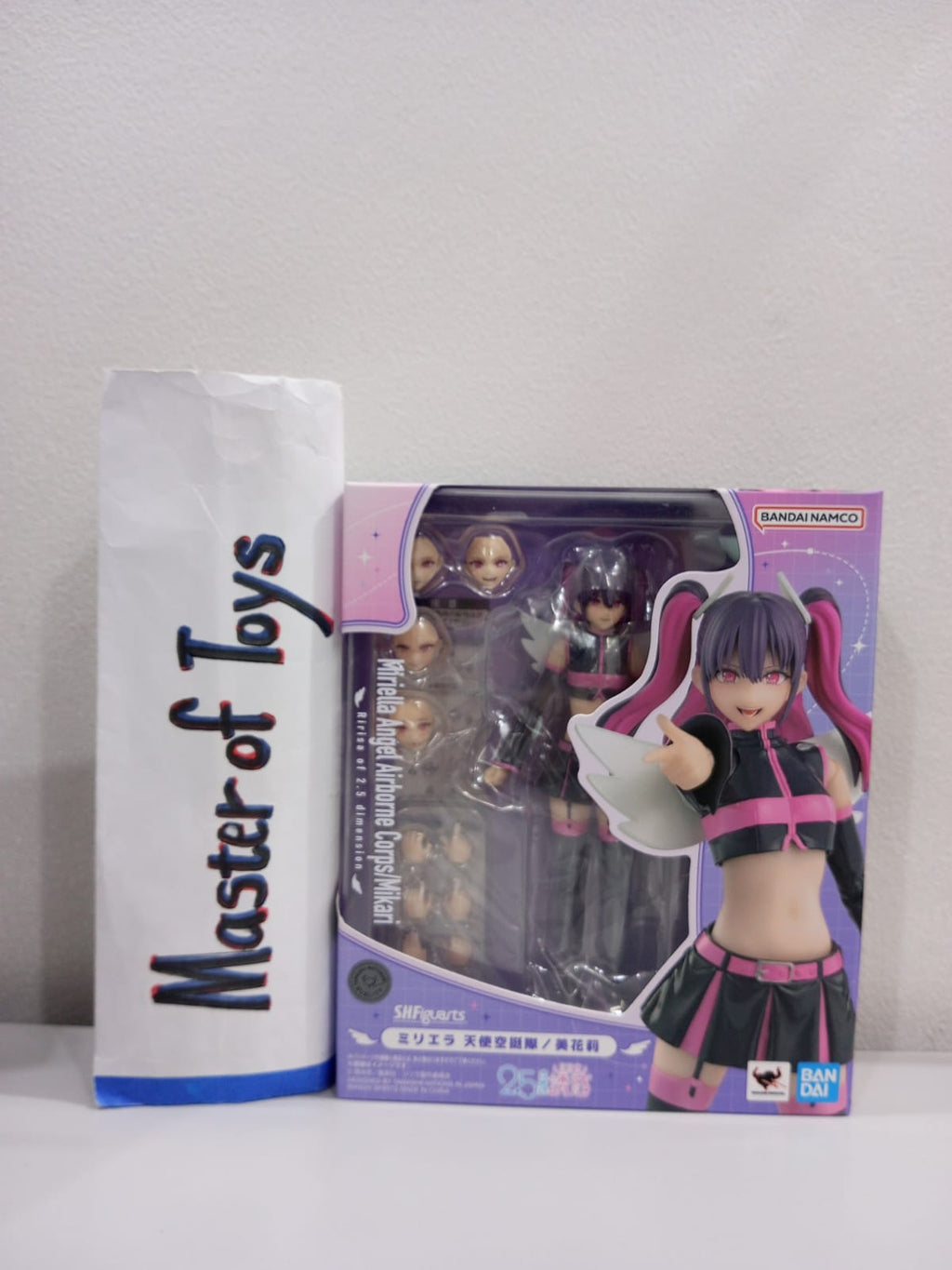 Bandai S.H.Figuarts Miriella Angel Airborne Corps/Mikari (Ririsa of 2.5 Dimension)-Ready Stok