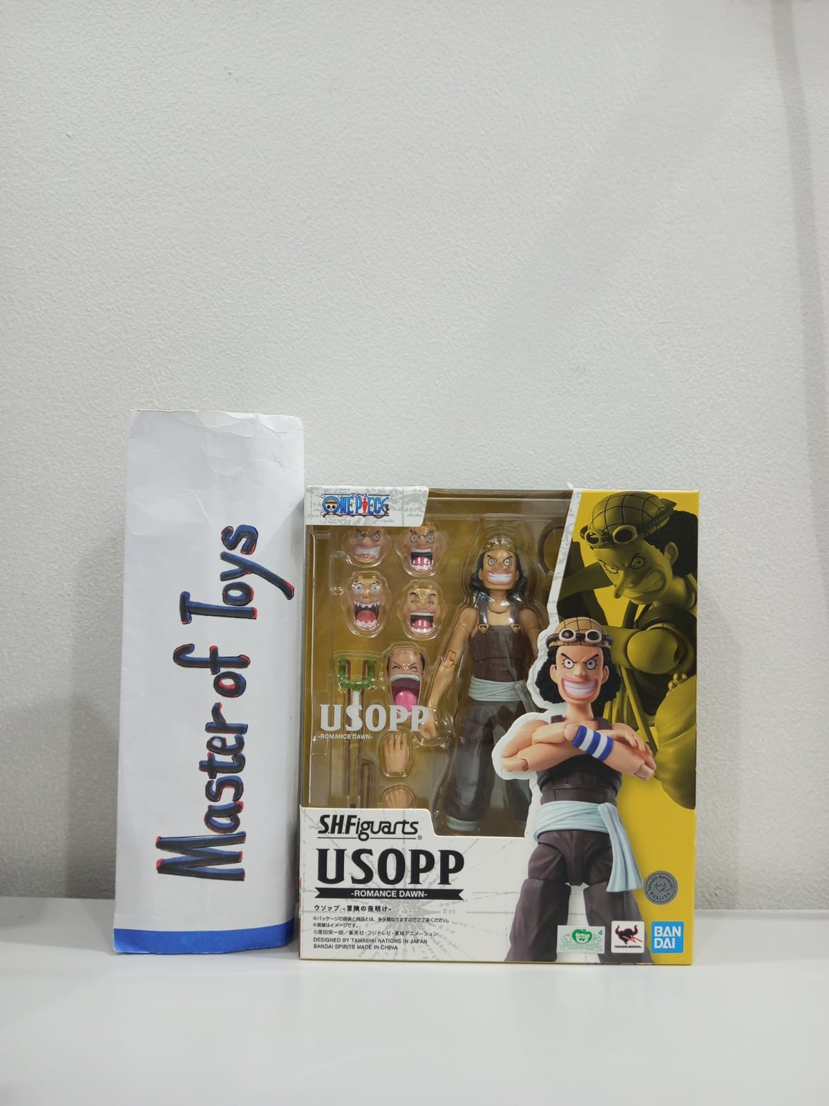 Bandai S.H.Figuarts One Piece Usopp (Romance Dawn)- Ready Stock