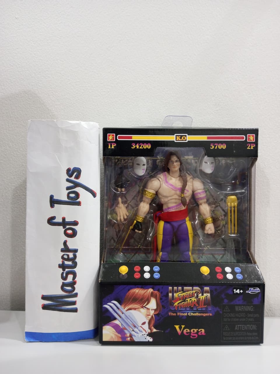 Jadatoys Ultra Street Fighter II The Final Challengers Vega - Ready Stock