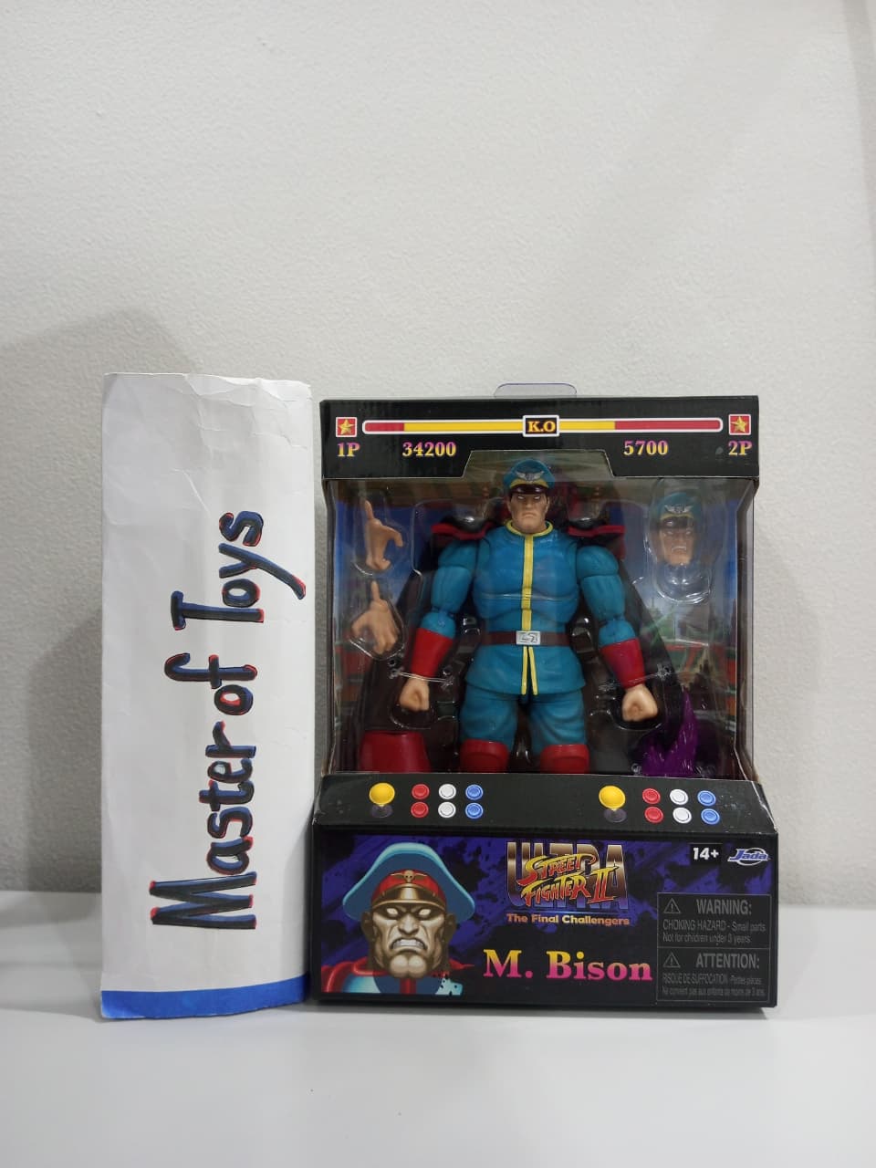Jadatoys Ultra Street Fighter II The Final Challengers M Bison - Ready Stock
