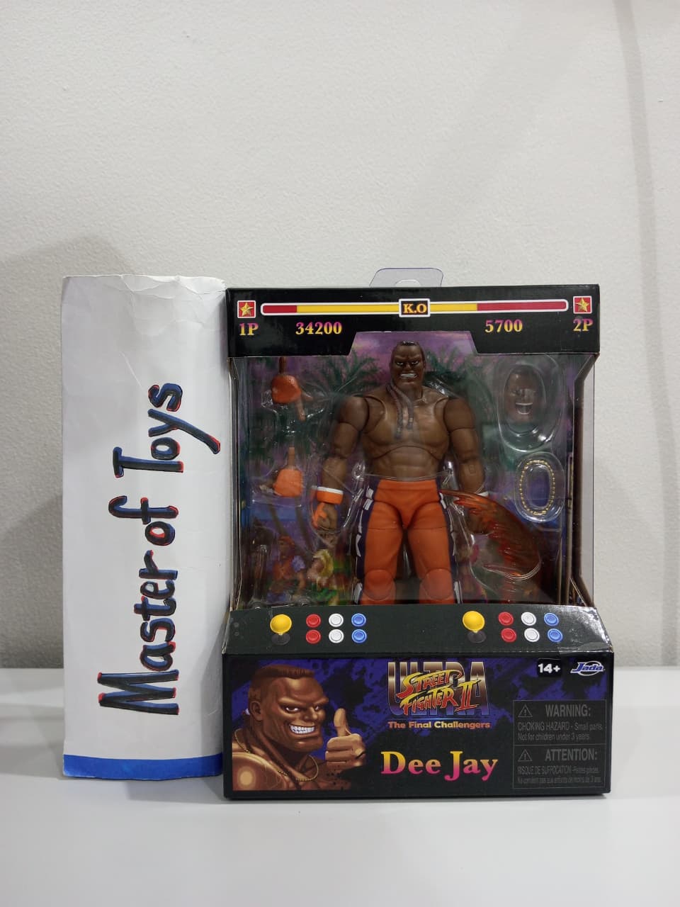 Jadatoys Ultra Street Fighter II The Final Challengers Dee Jay - Ready Stock