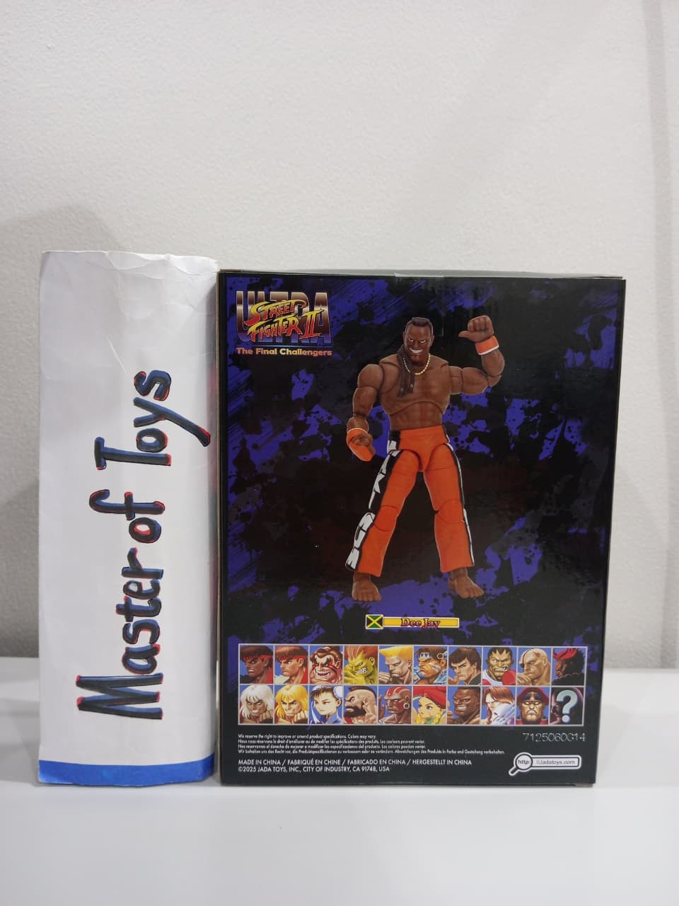 Jadatoys Ultra Street Fighter II The Final Challengers Dee Jay - Ready Stock