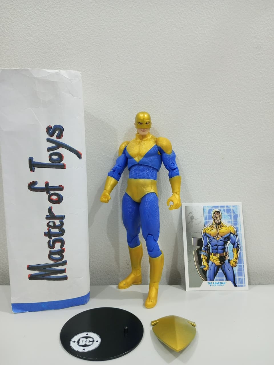 McFarlane DC Multiverse The Guardian (Action Comics) Only No Box - Ready Stock