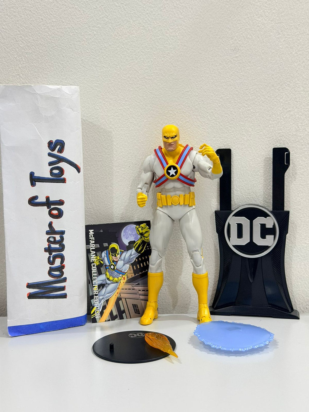 McFarlane Collector Edition DC Multiverse Agent Liberty (Panic in the Sky) Only No Box - Ready Stock