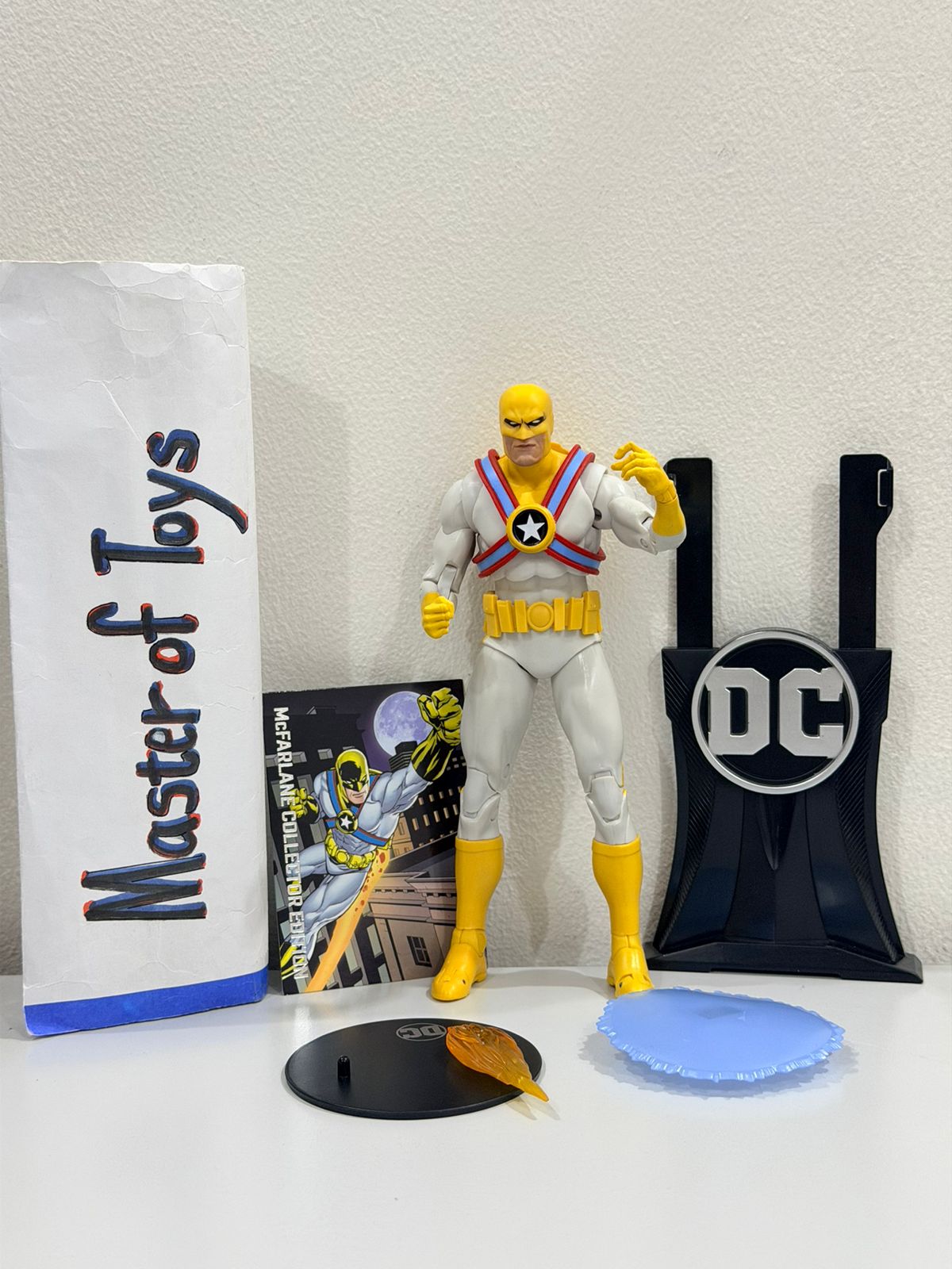 McFarlane Collector Edition DC Multiverse Agent Liberty (Panic in the Sky) Only No Box - Ready Stock