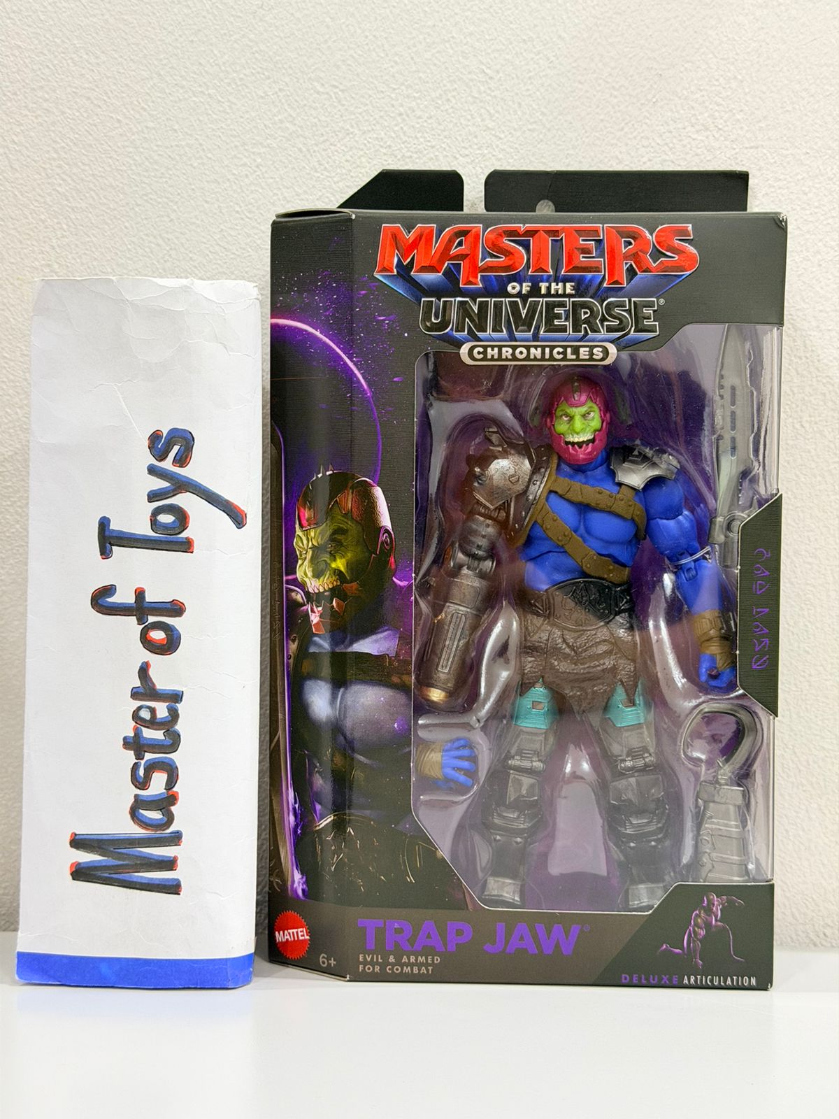 Mattel Masters of the Universe Chronicles Trap Jaw - Ready Stock