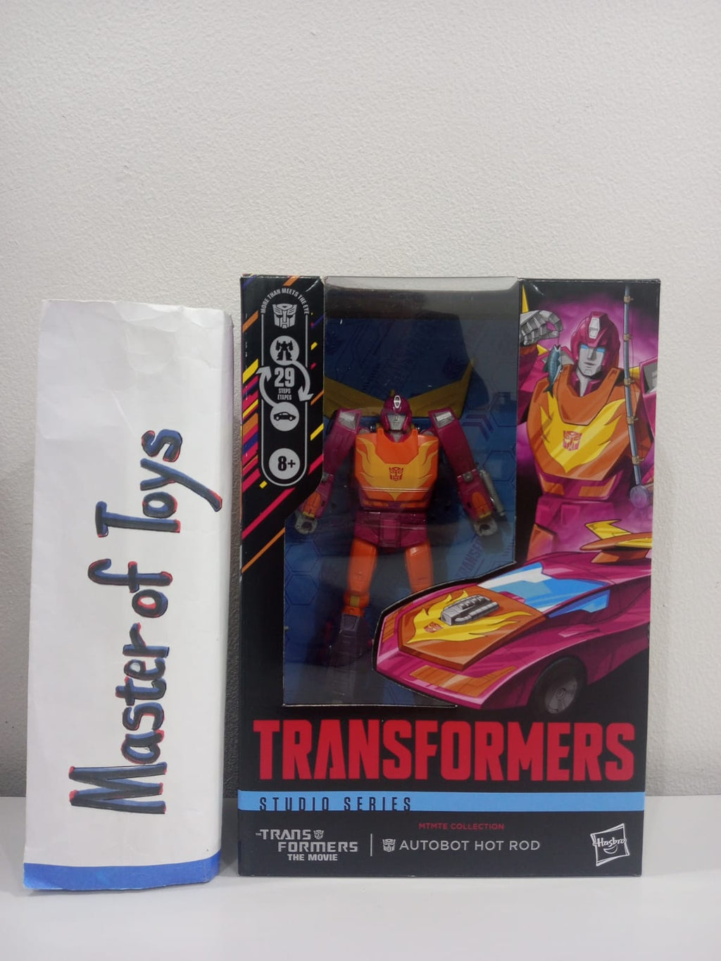 Hasbro Transformers Studio Series The Movie MTMTE Collector Autobot Hot Rod   - Ready Stock