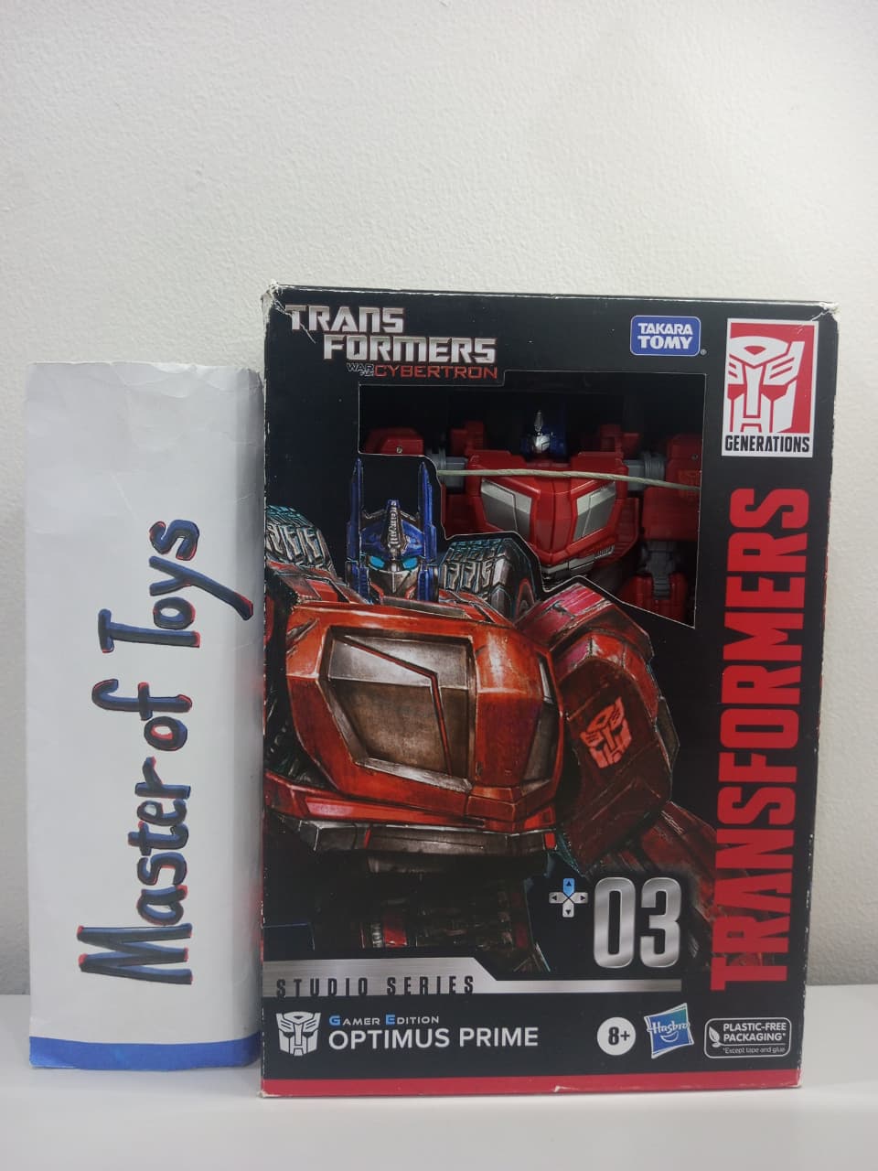 Hasbro Transformers Cybertron Studio Series Gamer Edition Optimus Prime 03 - Ready Stock