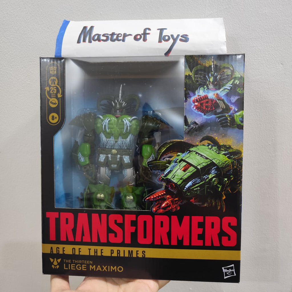 Hasbro Transformers Age of the Primes The Thirteen Liege Maximo - Ready Stock