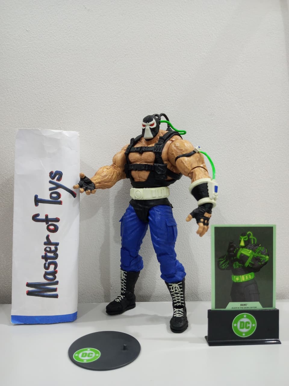 McFarlane DC Multiverse Bane (Glow In The Dark Edition) Megafig Only No Box - Ready Stock
