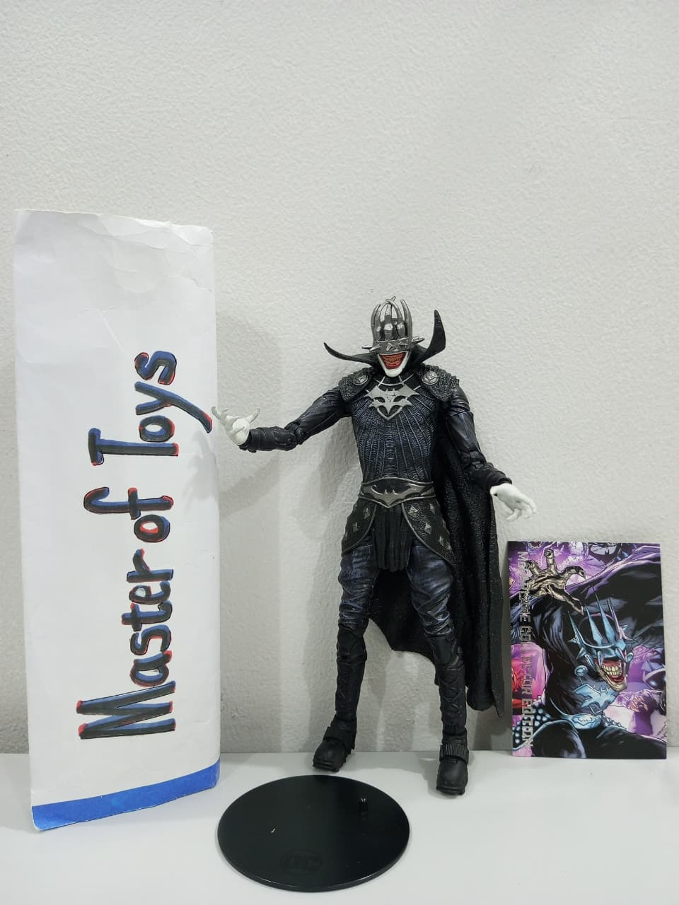 McFarlane DC Multiverse Superman Justice League Black Suit Only No Box - Ready Stock