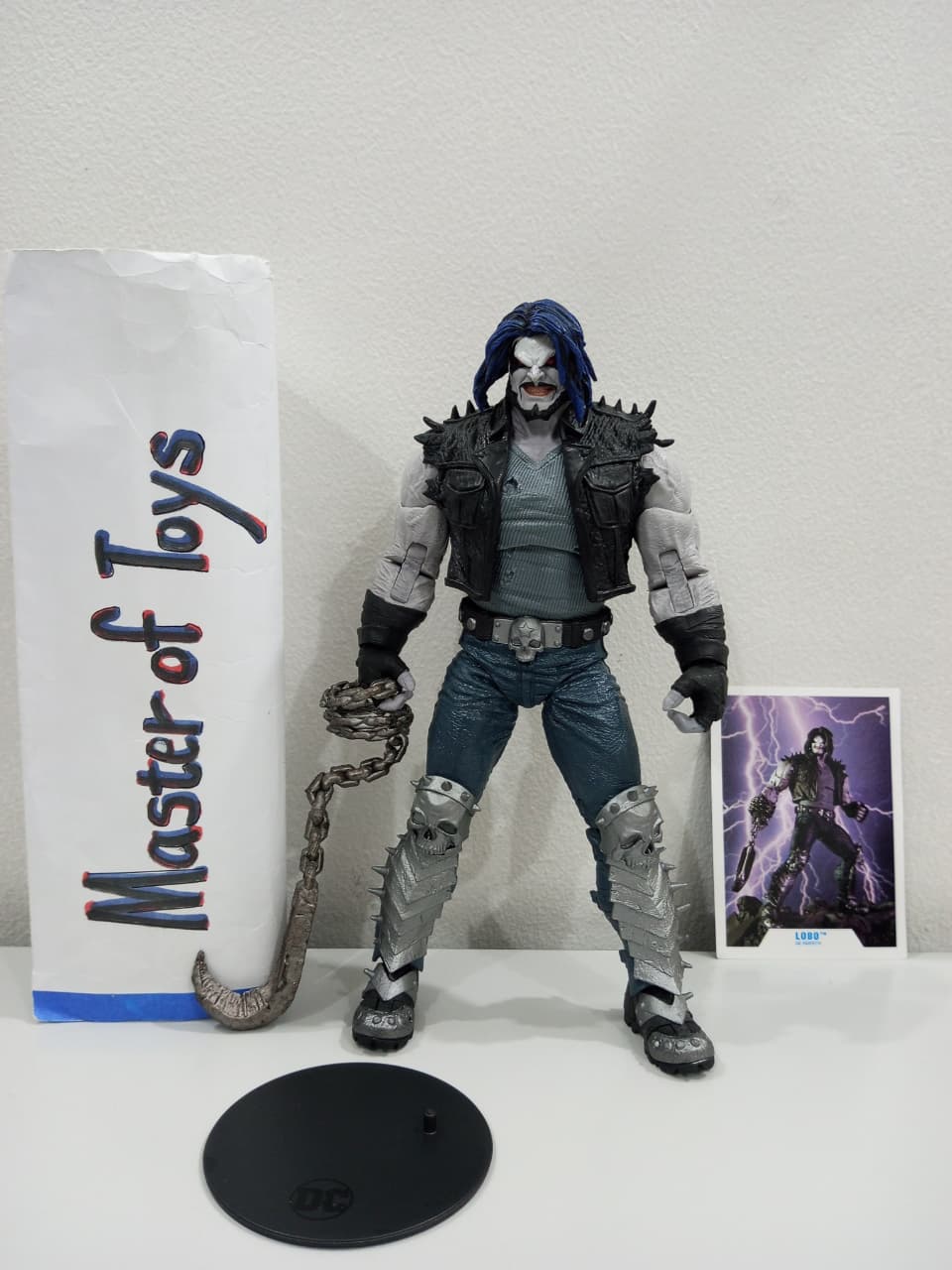 McFarlane DC Multiverse Lobo (DC Rebirth) Only No Box - Ready Stock
