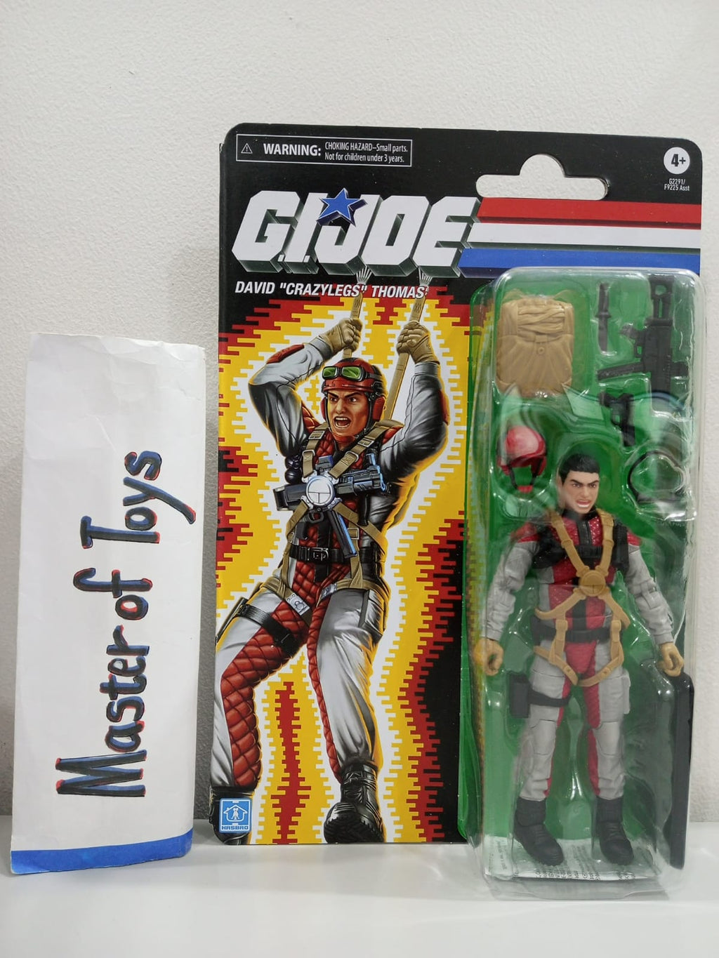 Hasbro Gijoe David "Crazylegs" Thomas - Ready Stock