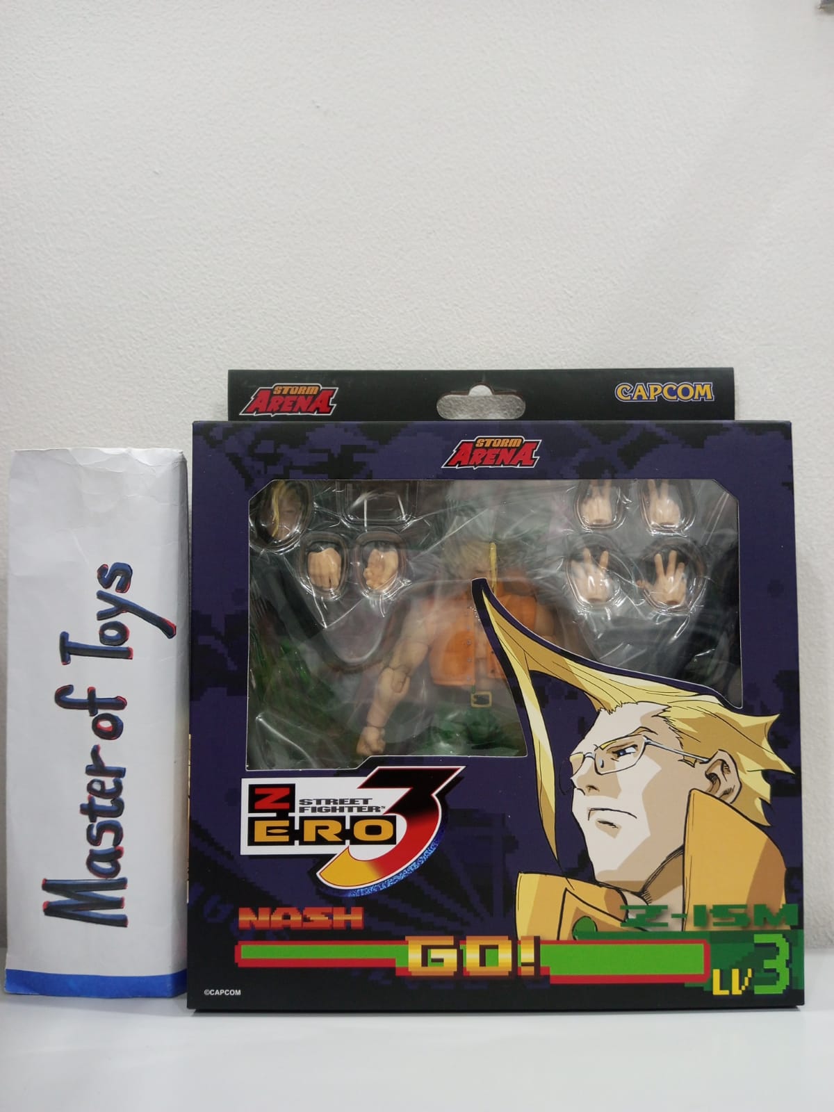 Storm Arena Street Fighter Zero 3 Nash - Ready Stock