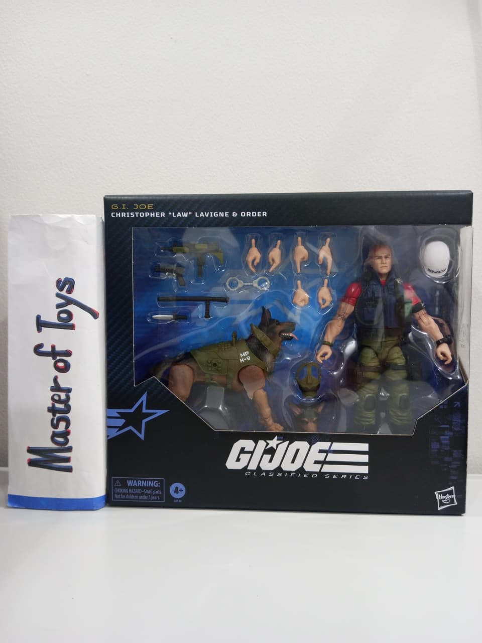 Hasbro GiJoe Classified Series Christopher "Law" Lavigne & Order #157 - Ready Stock