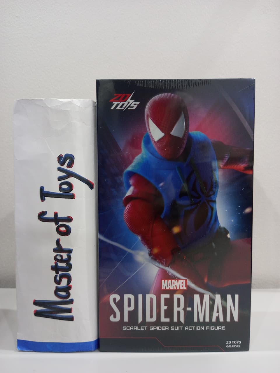 ZD Toys Marvel Spider-Man Scarlet Spider Suit Action Figure  - Ready Stock