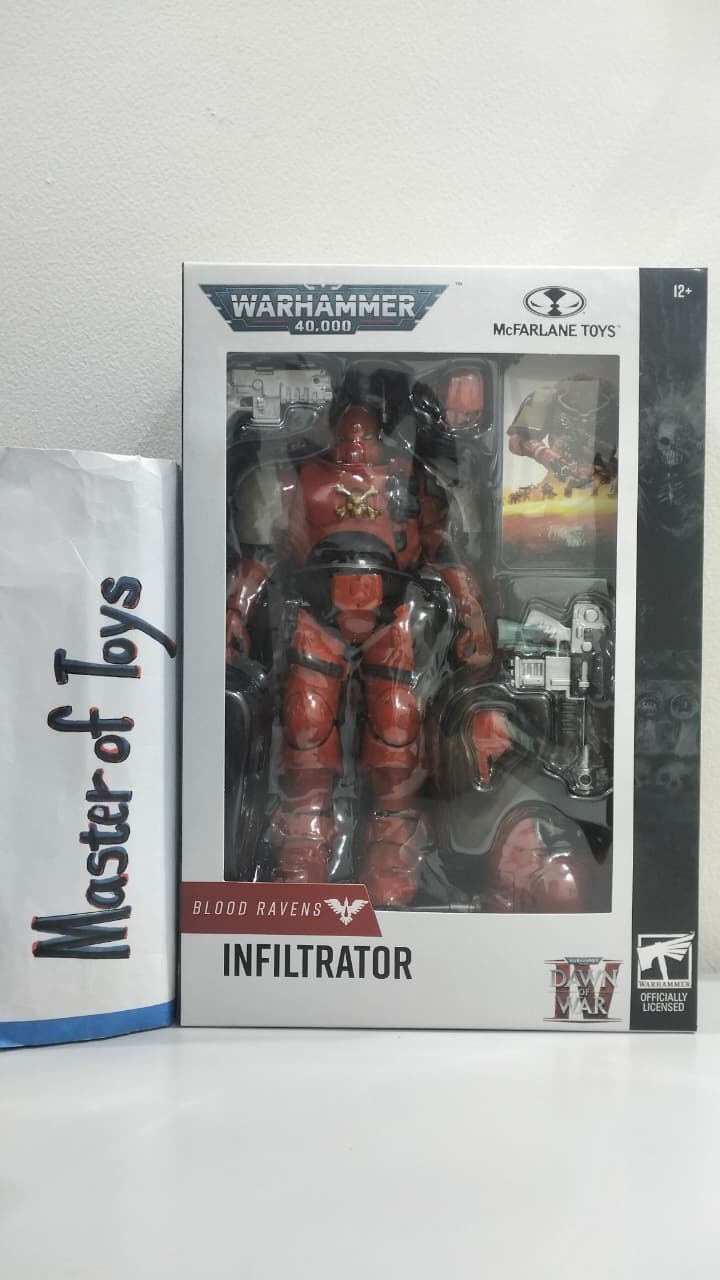 McFarlane Warhammer 40,000 Dawn Of War Blood Ravens Infiltrator- Ready Stock