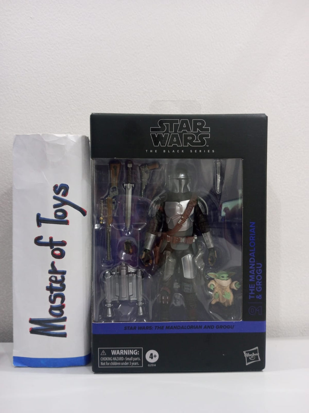 Hasbro Starwars The Black Series 01 The Mandalorian & Grogu - Ready Stock