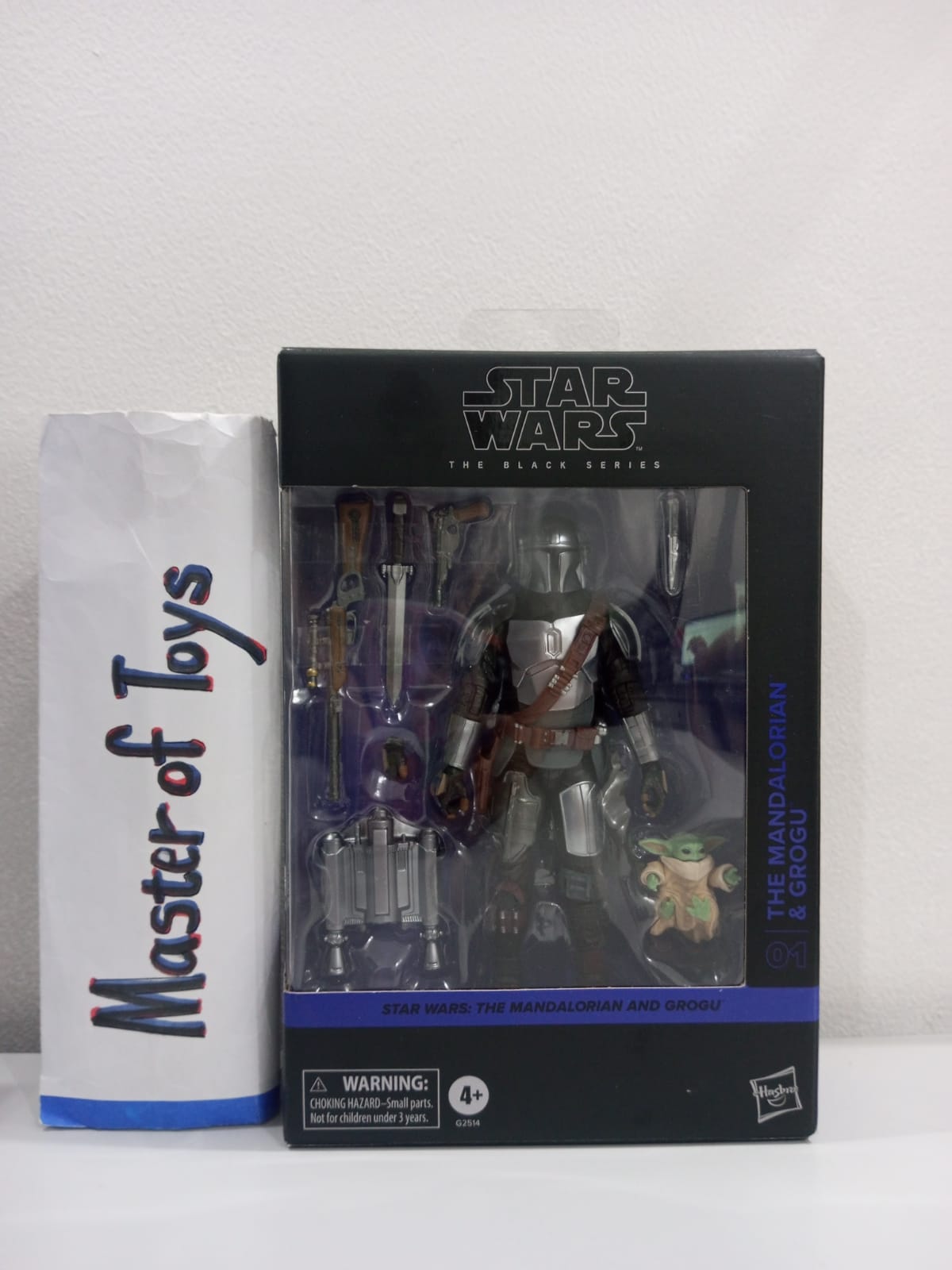 Hasbro Starwars The Black Series 01 The Mandalorian & Grogu - Ready Stock