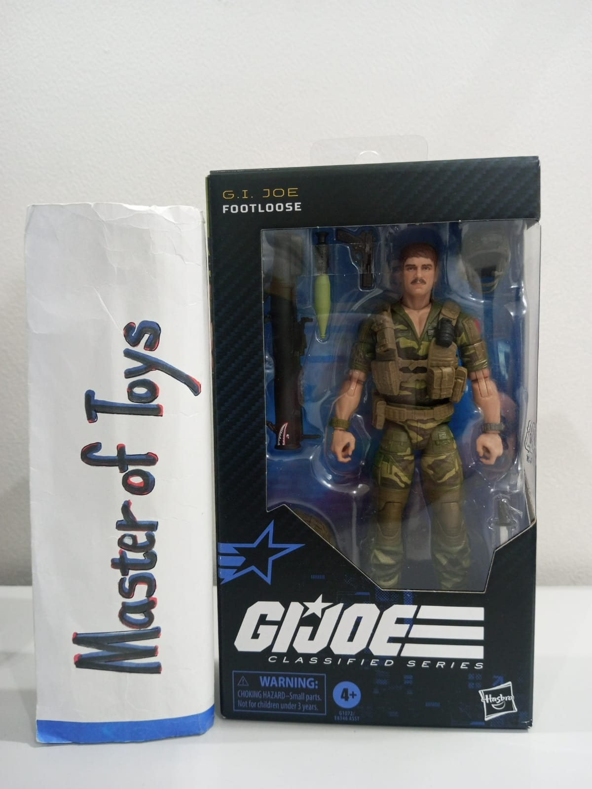 Hasbro Gijoe Classified Series Gijoe Footloose #156 - Ready Stock