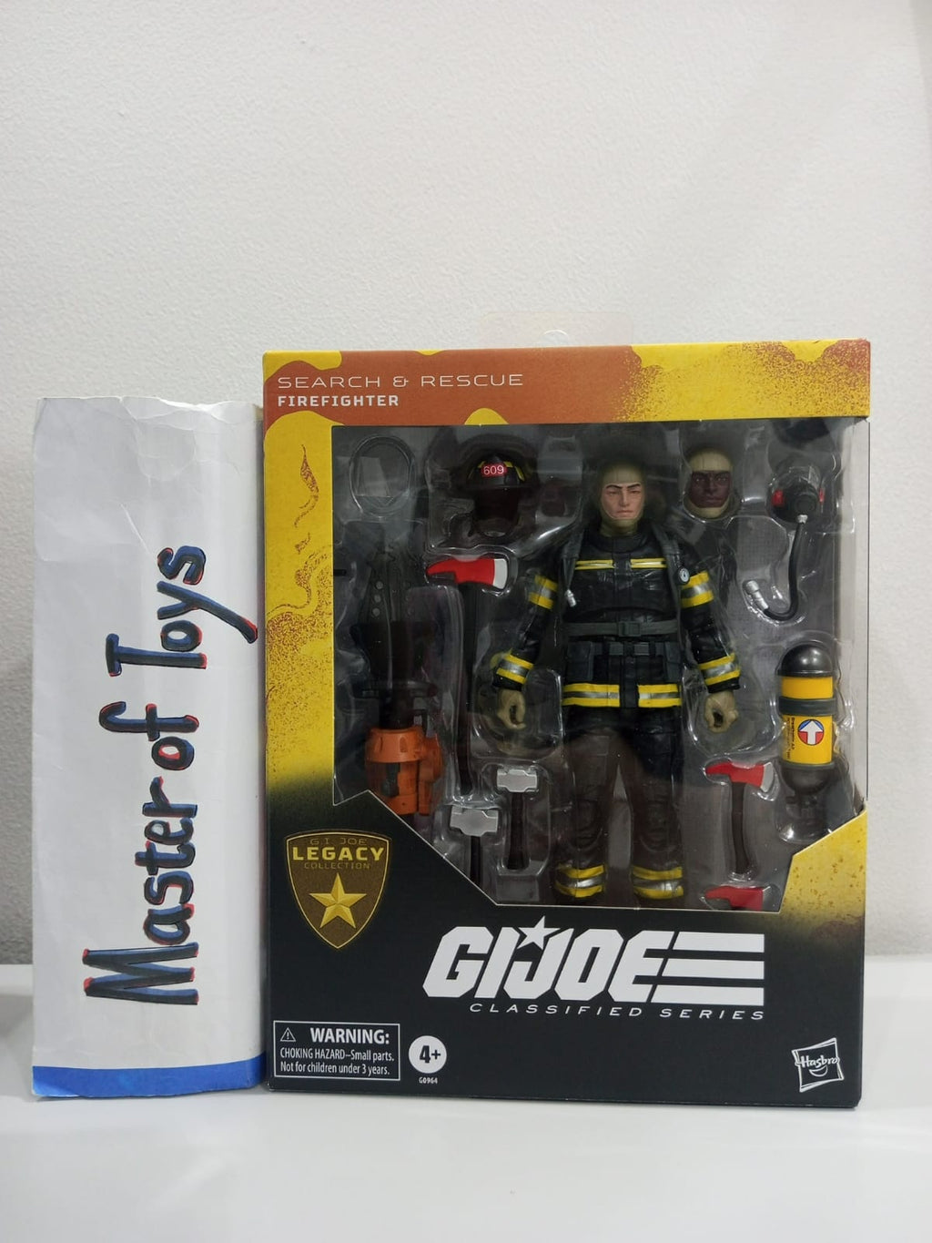 Hasbro G.I. joe Classified Series Legancy Collection Search & Rescue firefighter- Ready Stock