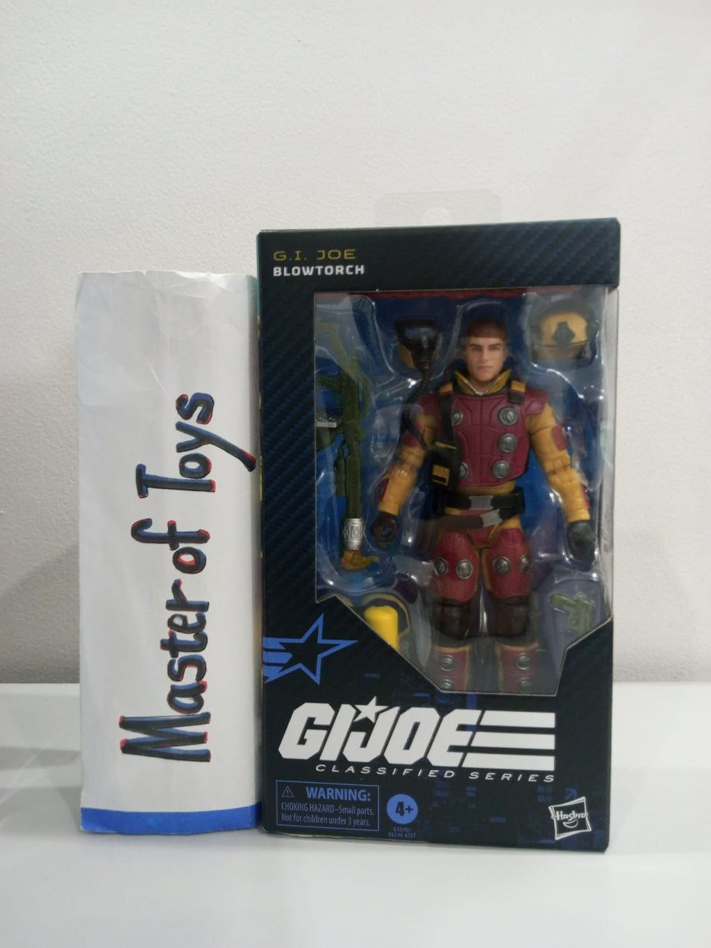 Hasbro Gijoe Classified Series Gijoe Blowtorch #154- Ready Stock