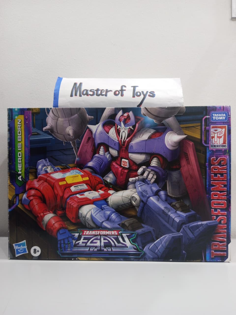 Hasbro Transformers Legancy A Hero Is Born  : Alpha Trion & Orion Pax 2-pack - Ready Stock
