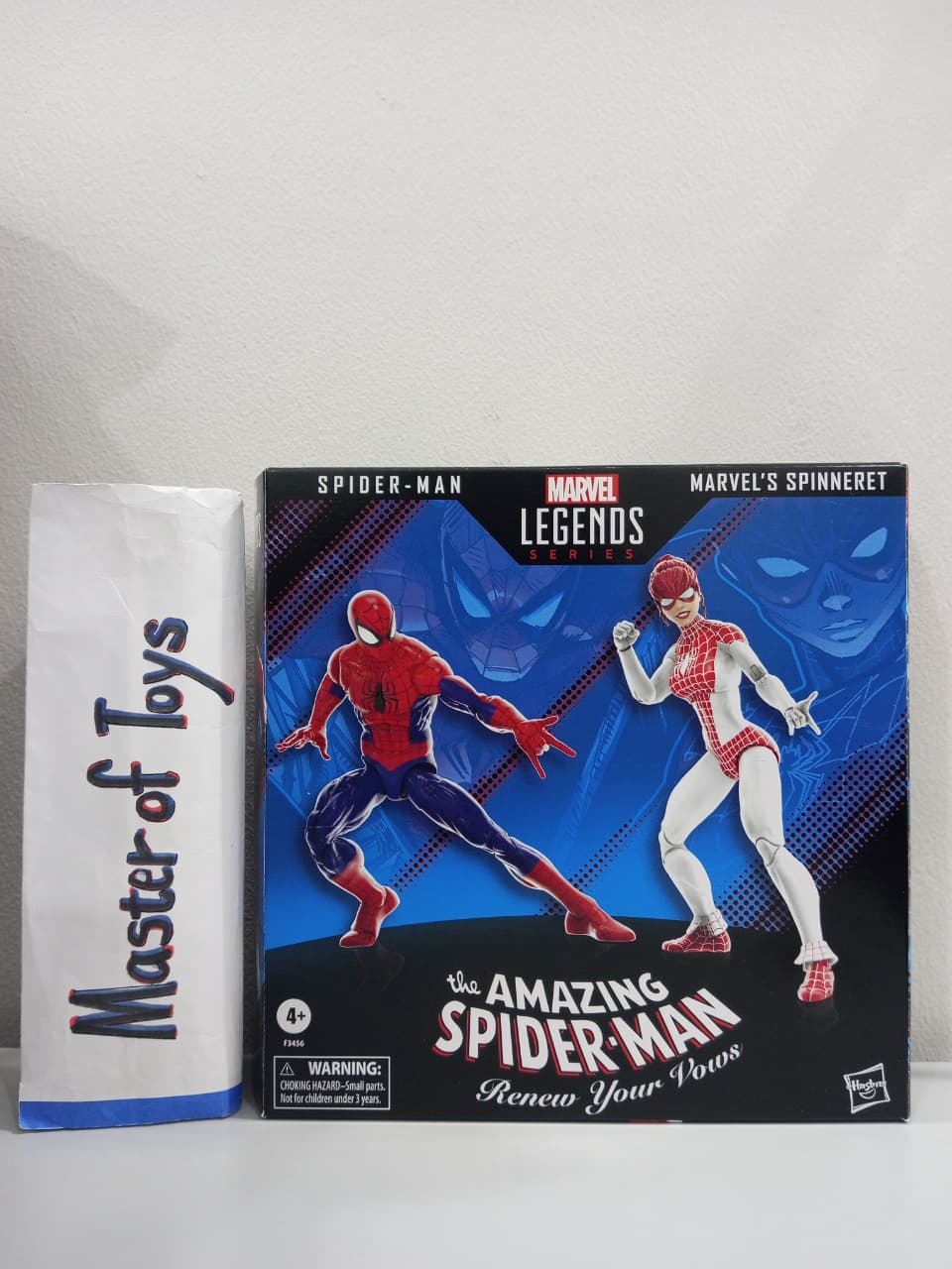 Hasbro Marvel Legends Series Spider-Man & Marvel's Spinneret (The Amazing Spider-Man :Renew Your Vows) 2-Pack - Ready Stock