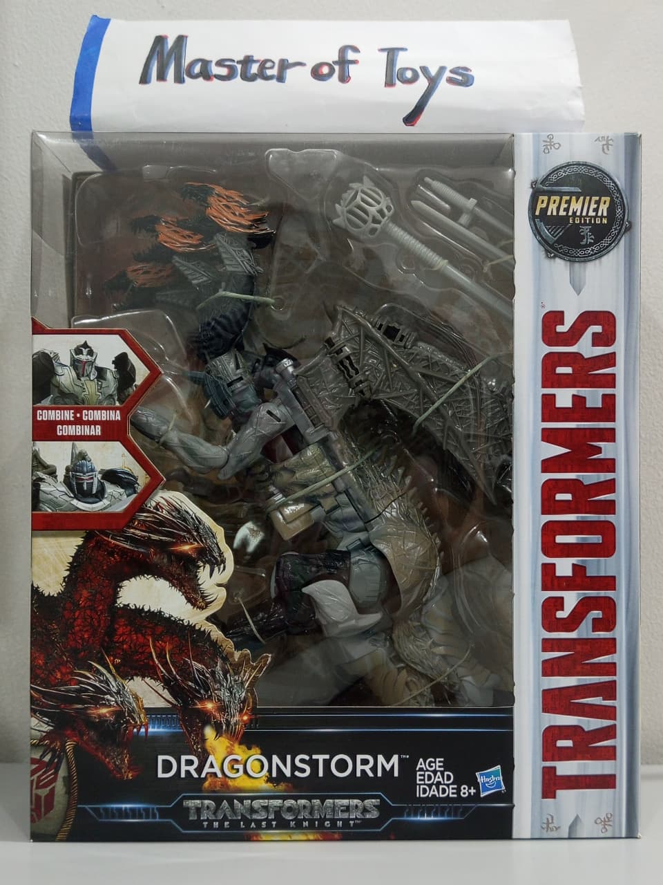 Hasbro Transformers The Last Knight Premier Edition | Dragonstorm - Ready Stock
