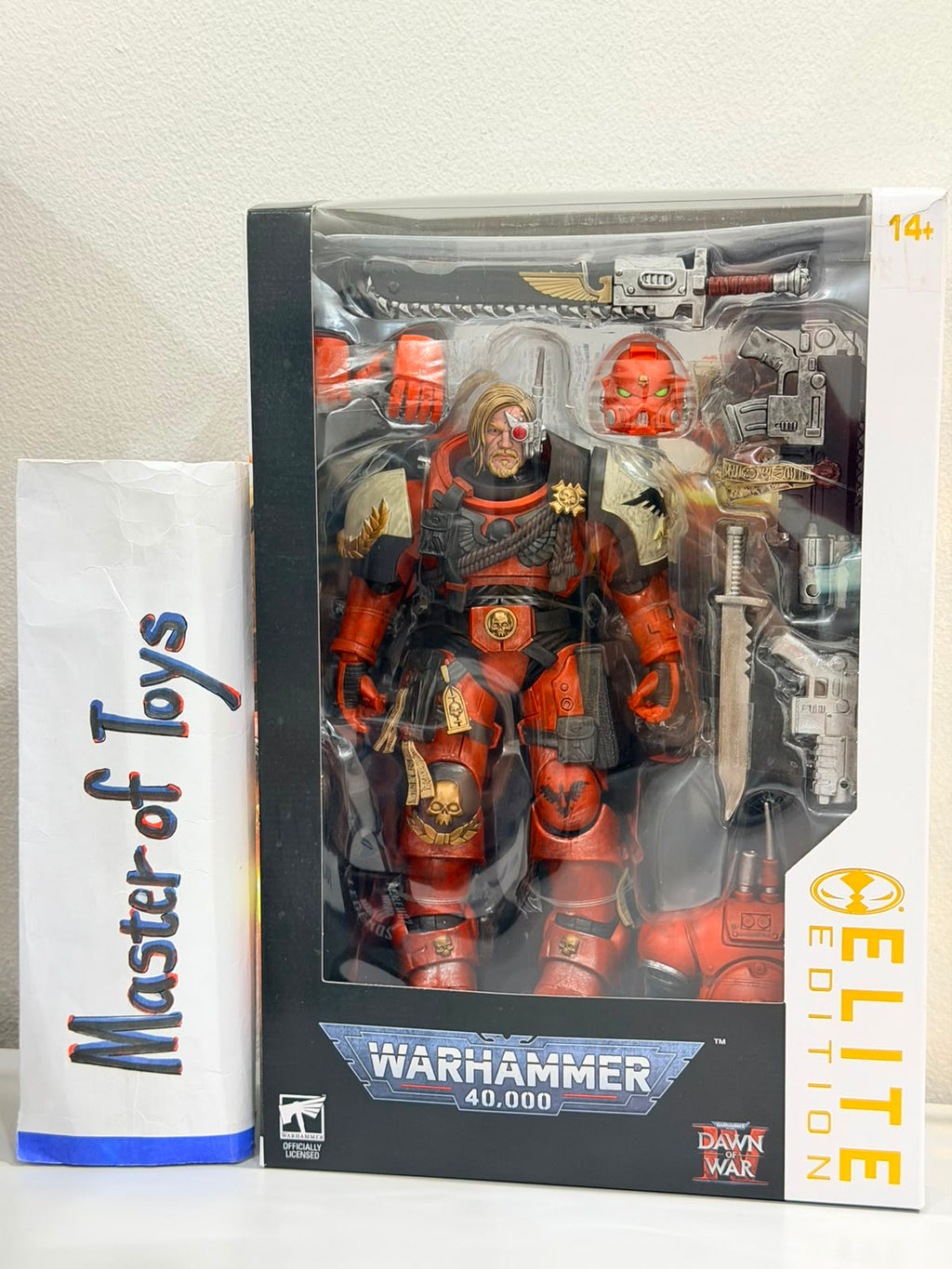 McFarlane Warhammer 40,000 Elite Edition Captain Cyrus #07 BIB - Ready Stock