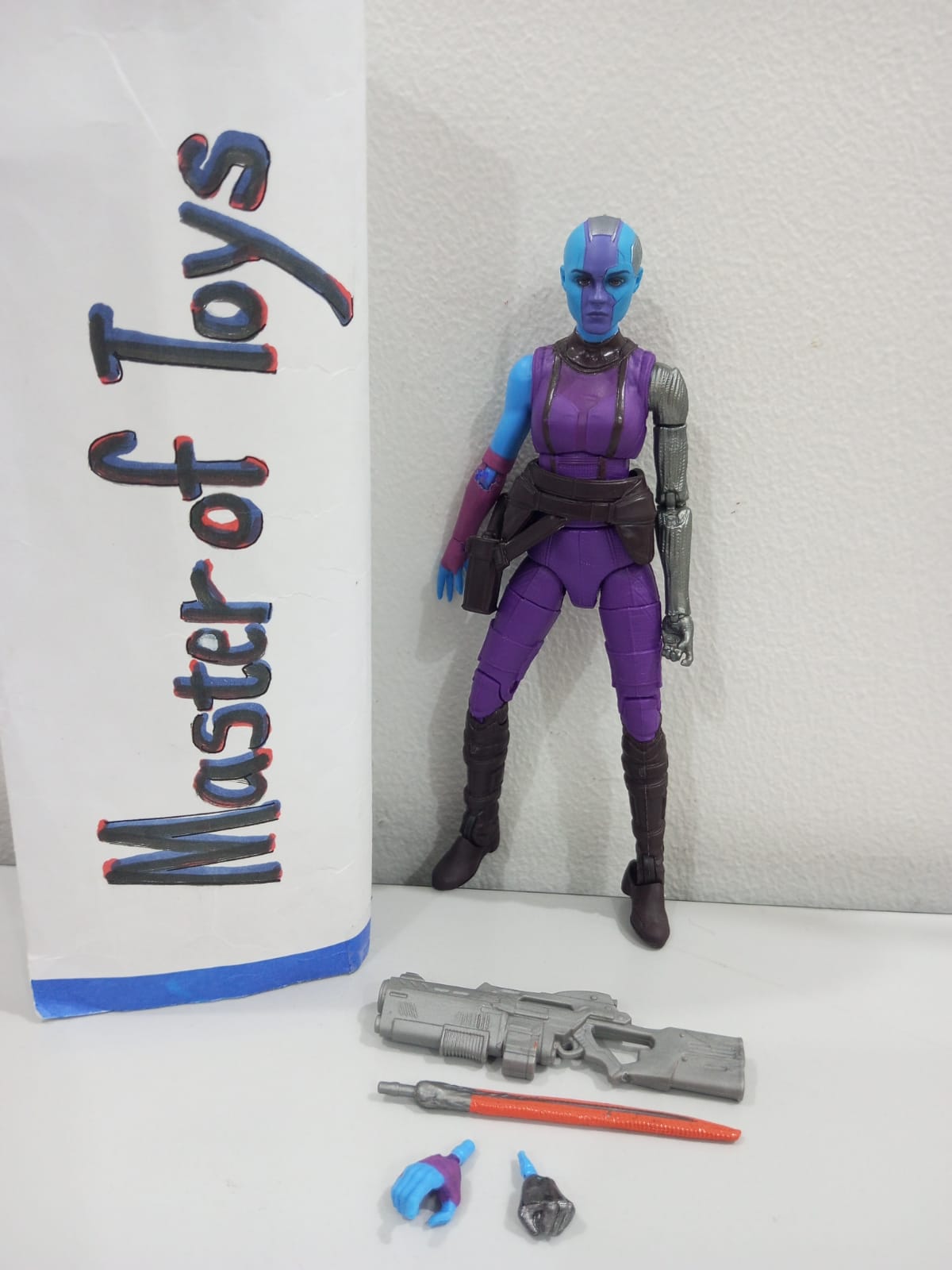 Hasbro Marvel Legends Guardian Of The Galaxy Nabula (What If) Custom Only No Box - Ready Stock