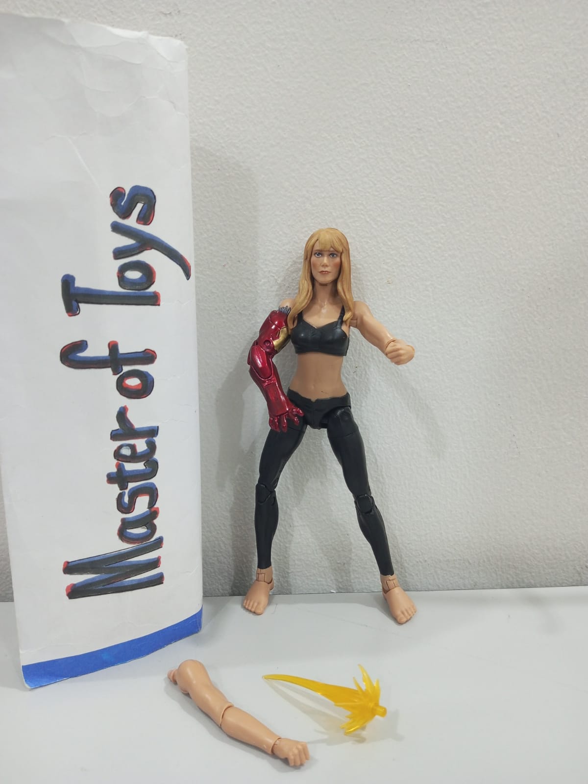 Hasbro Marvel Legends Pepper Potts From Iron Man 3 Only No Box - Ready Stock