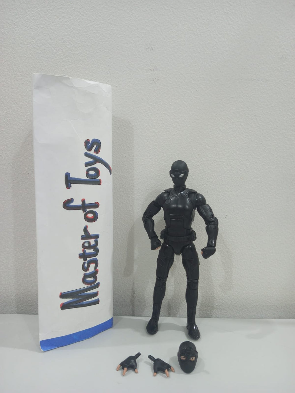 Hasbro Marvel Legends Spider-Man Stealth Suit Only No Box - Ready Stock