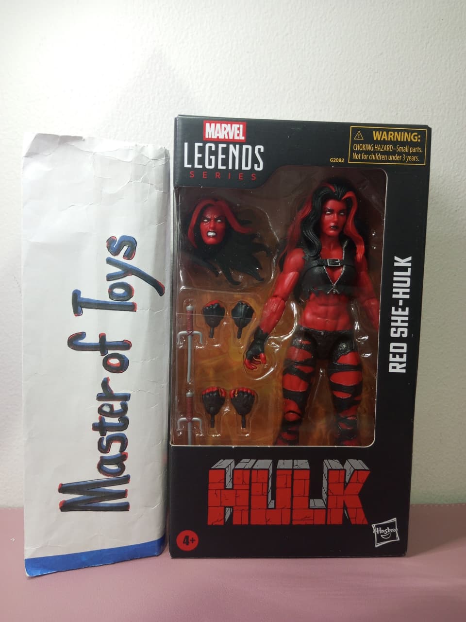 Hasbro Marvel Legends Series Red She-Hulk - Ready Stock