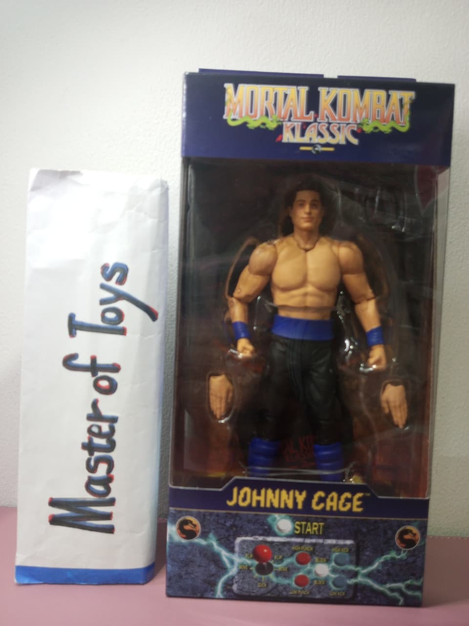 McFarlane Mortal Kombat Klassic Jhonny Cage - Ready Stock