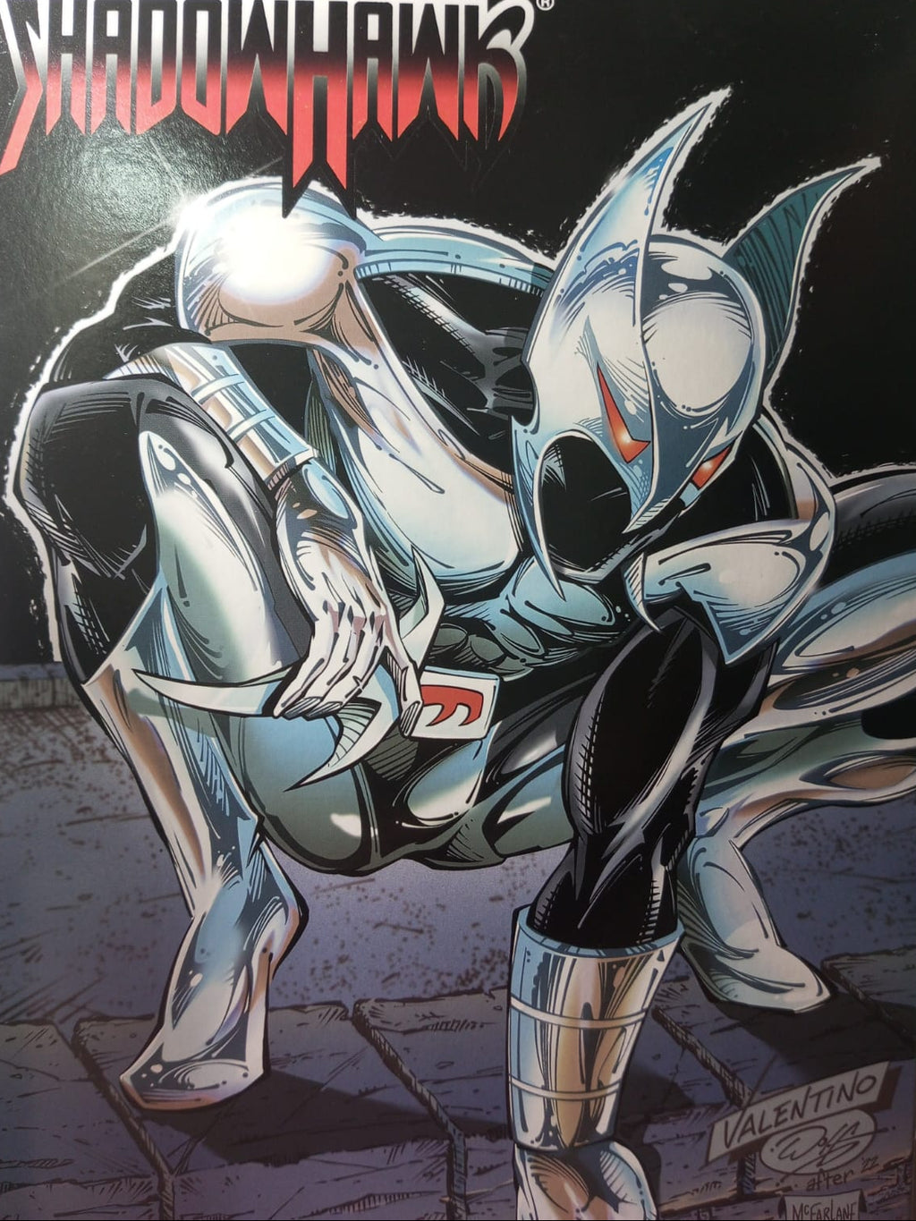 McFarlane Elite Edition Image Comics Founders Shadowhawk Jim Valentino - Ready Stock