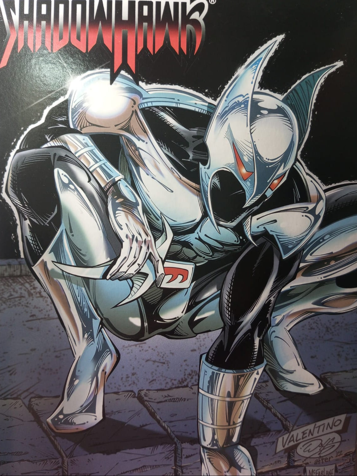 McFarlane Elite Edition Image Comics Founders Shadowhawk Jim Valentino - Ready Stock