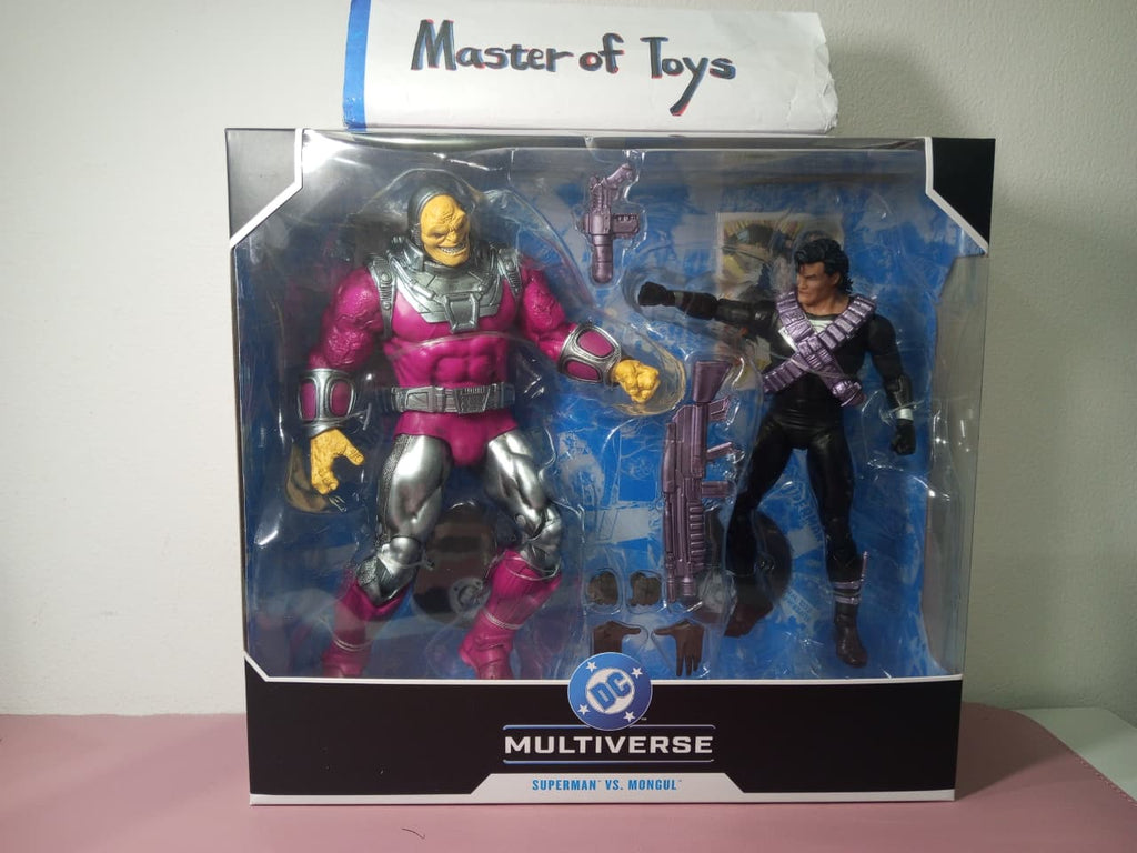 McFarlane DC Multiverse Superman VS Mongul (Return of Superman) 2 Packs - Ready Stock